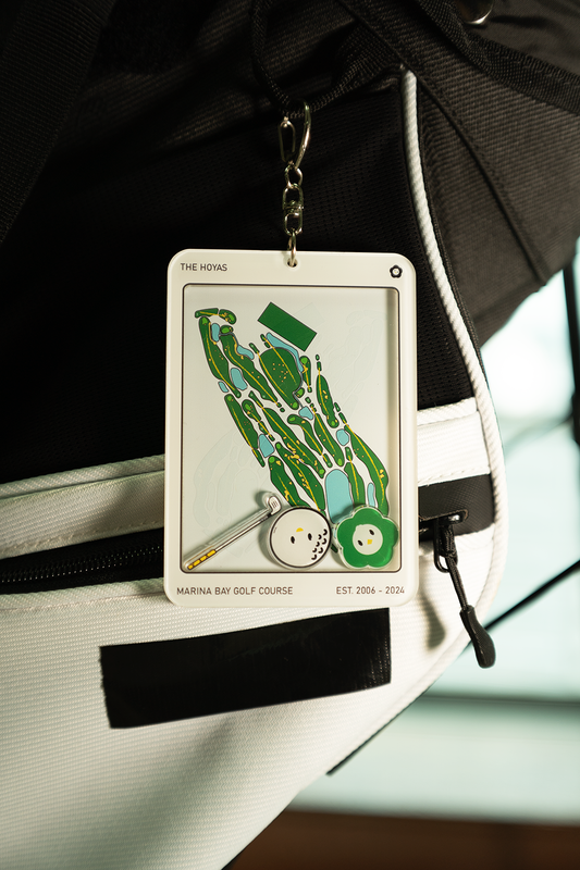 COLLECTION 002 GOLF COURSE KEYCHAIN