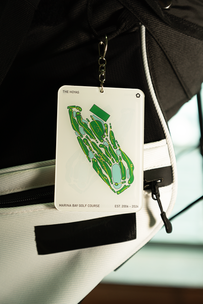 COLLECTION 002 GOLF COURSE KEYCHAIN