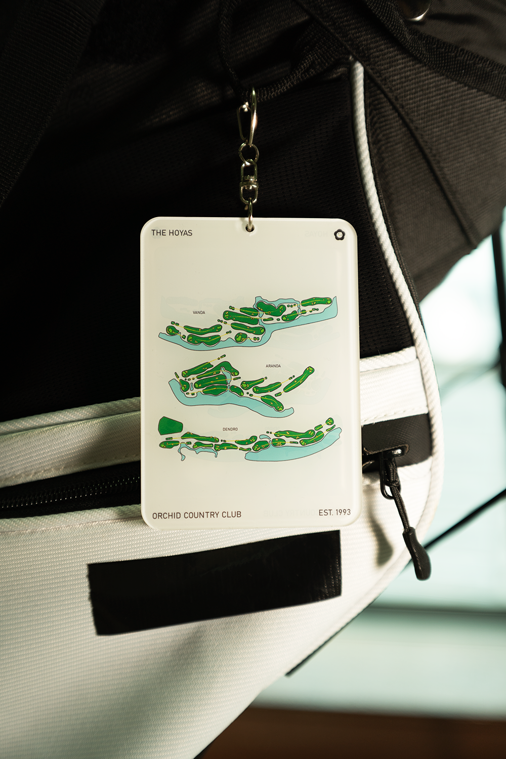 COLLECTION 002 GOLF COURSE KEYCHAIN