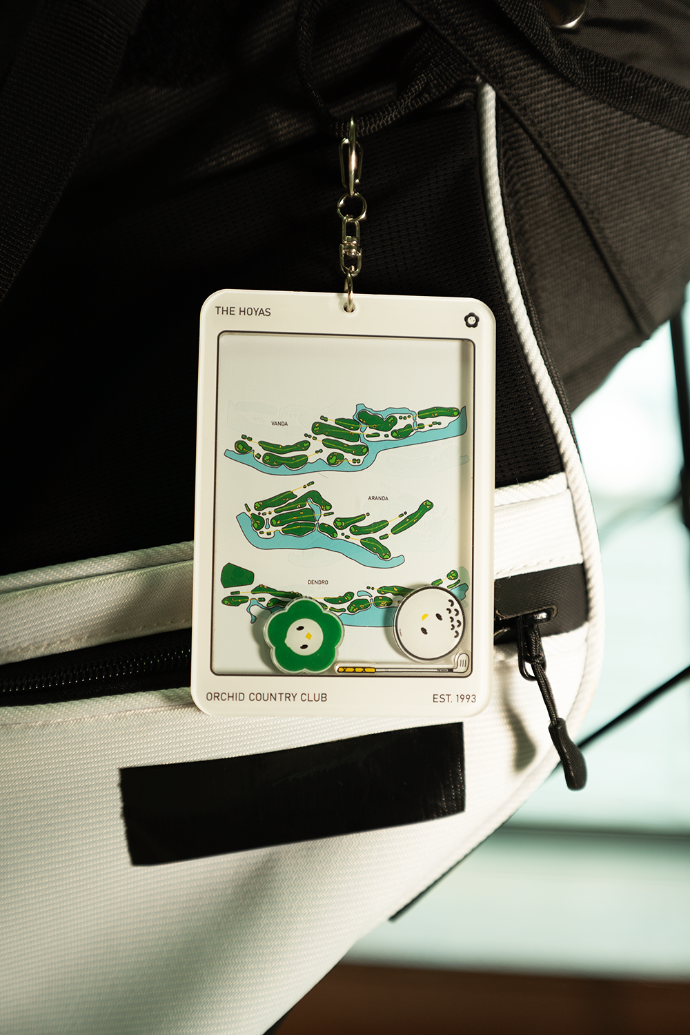 COLLECTION 002 GOLF COURSE KEYCHAIN