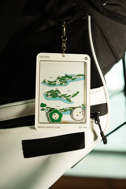 COLLECTION 002 GOLF COURSE KEYCHAIN