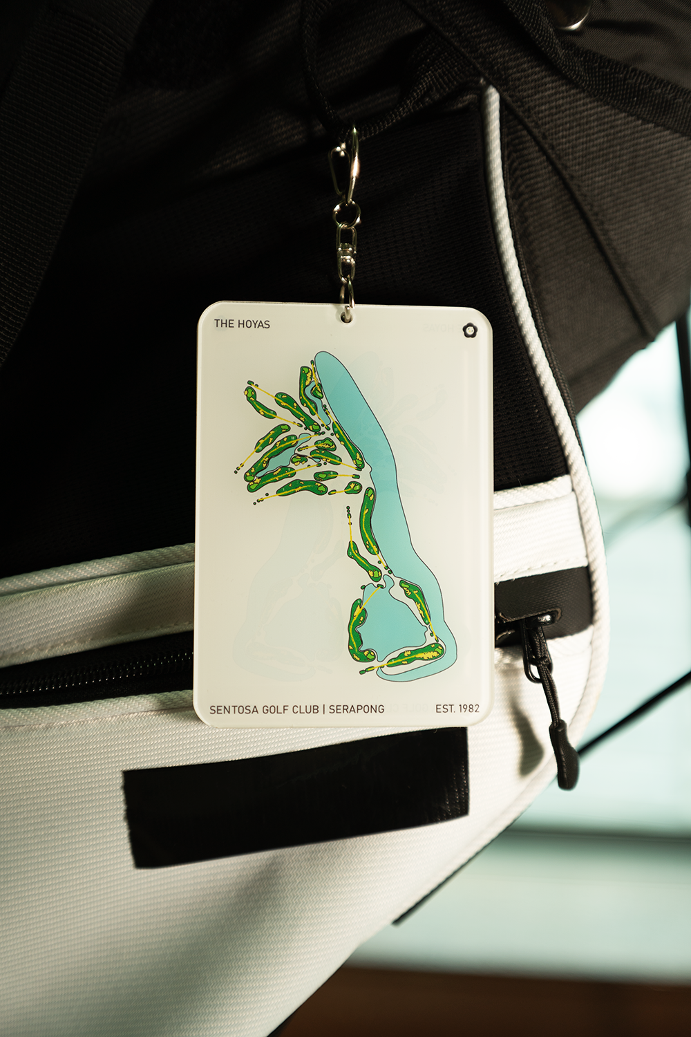 COLLECTION 002 GOLF COURSE KEYCHAIN