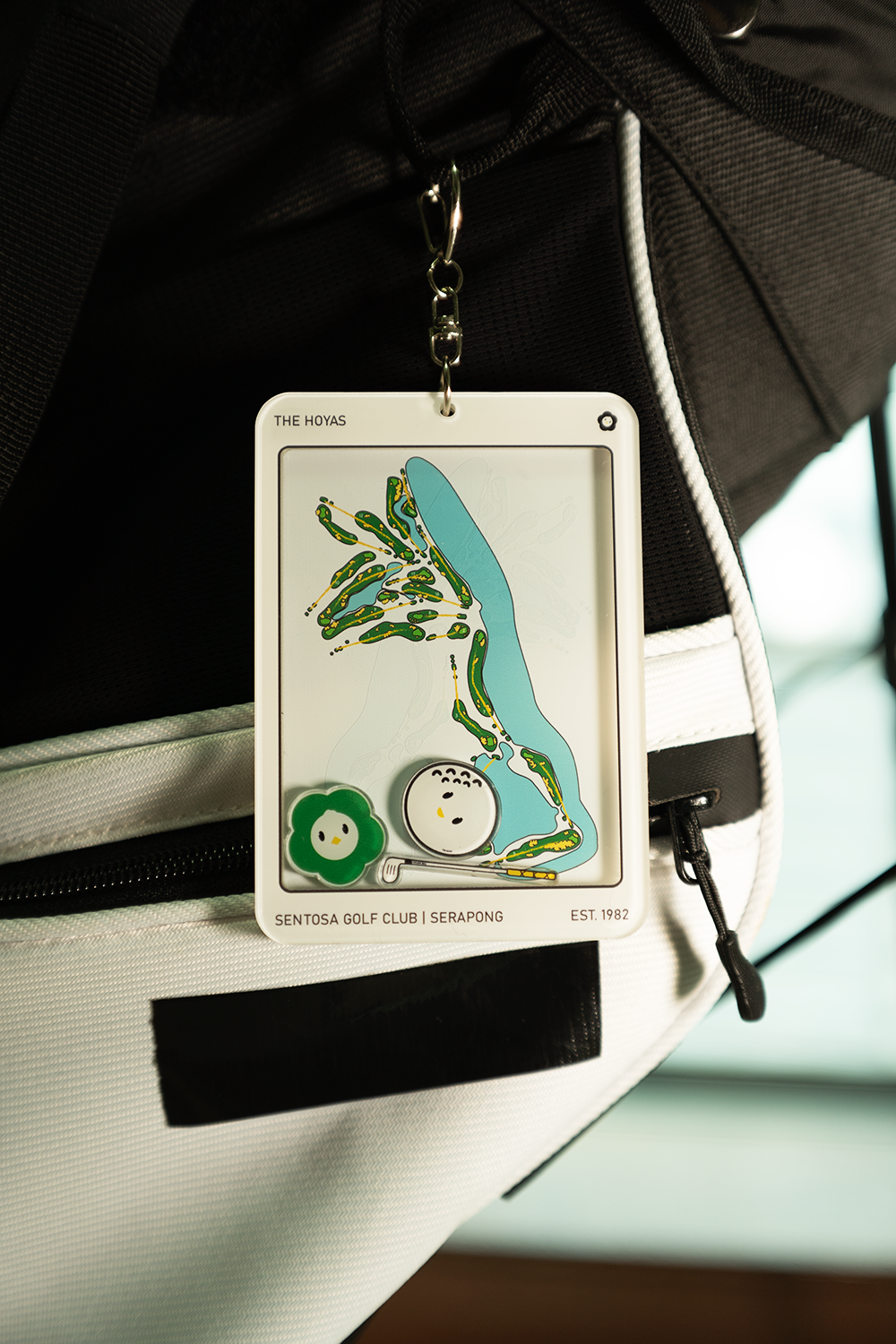 COLLECTION 002 GOLF COURSE KEYCHAIN