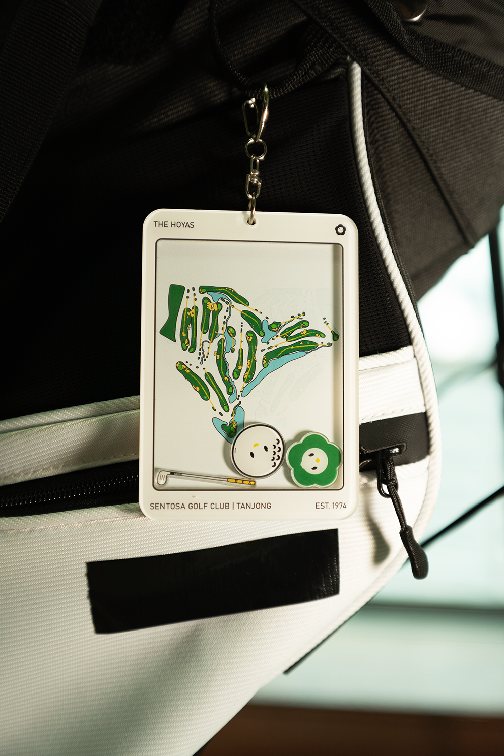 COLLECTION 002 GOLF COURSE KEYCHAIN