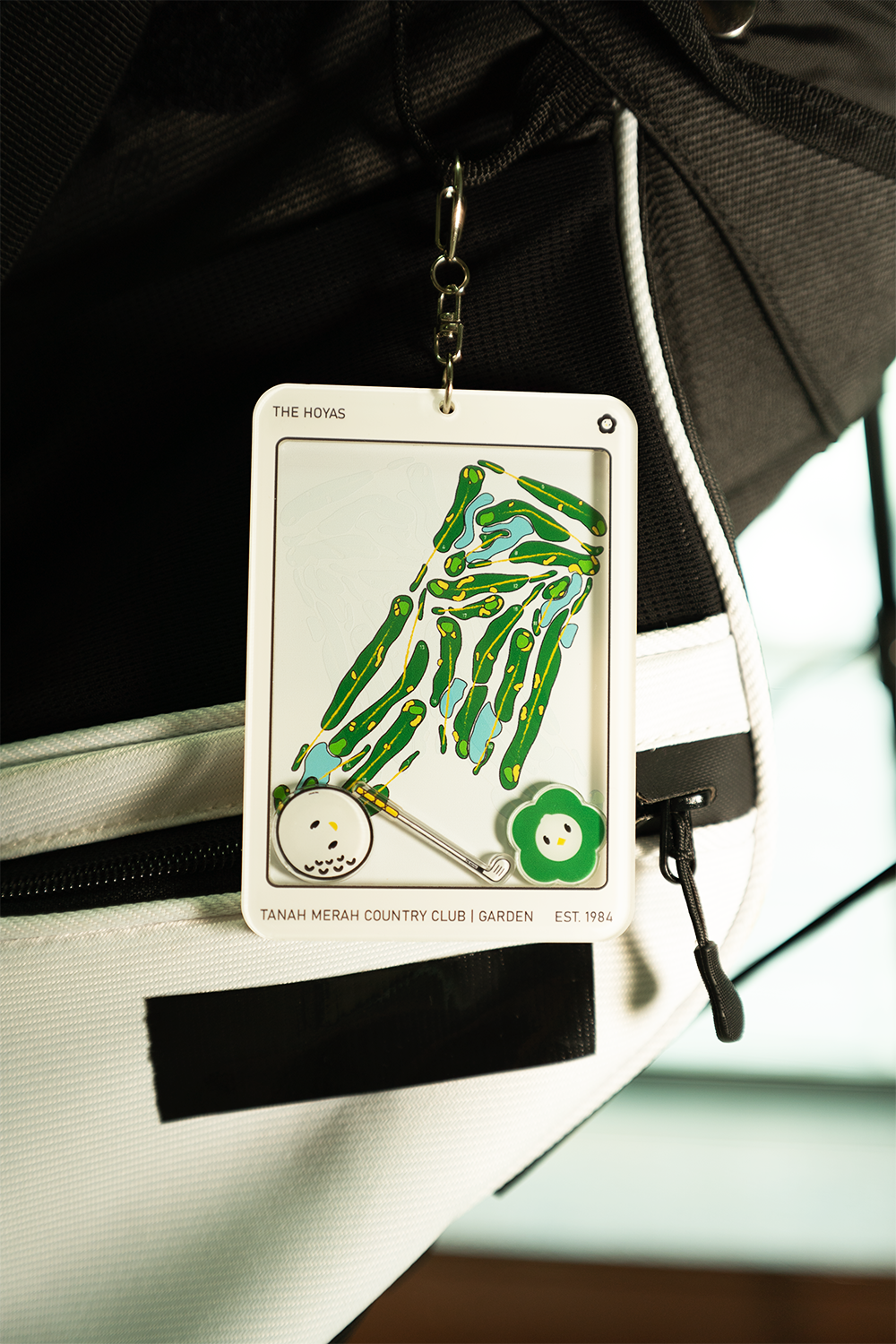 COLLECTION 002 GOLF COURSE KEYCHAIN