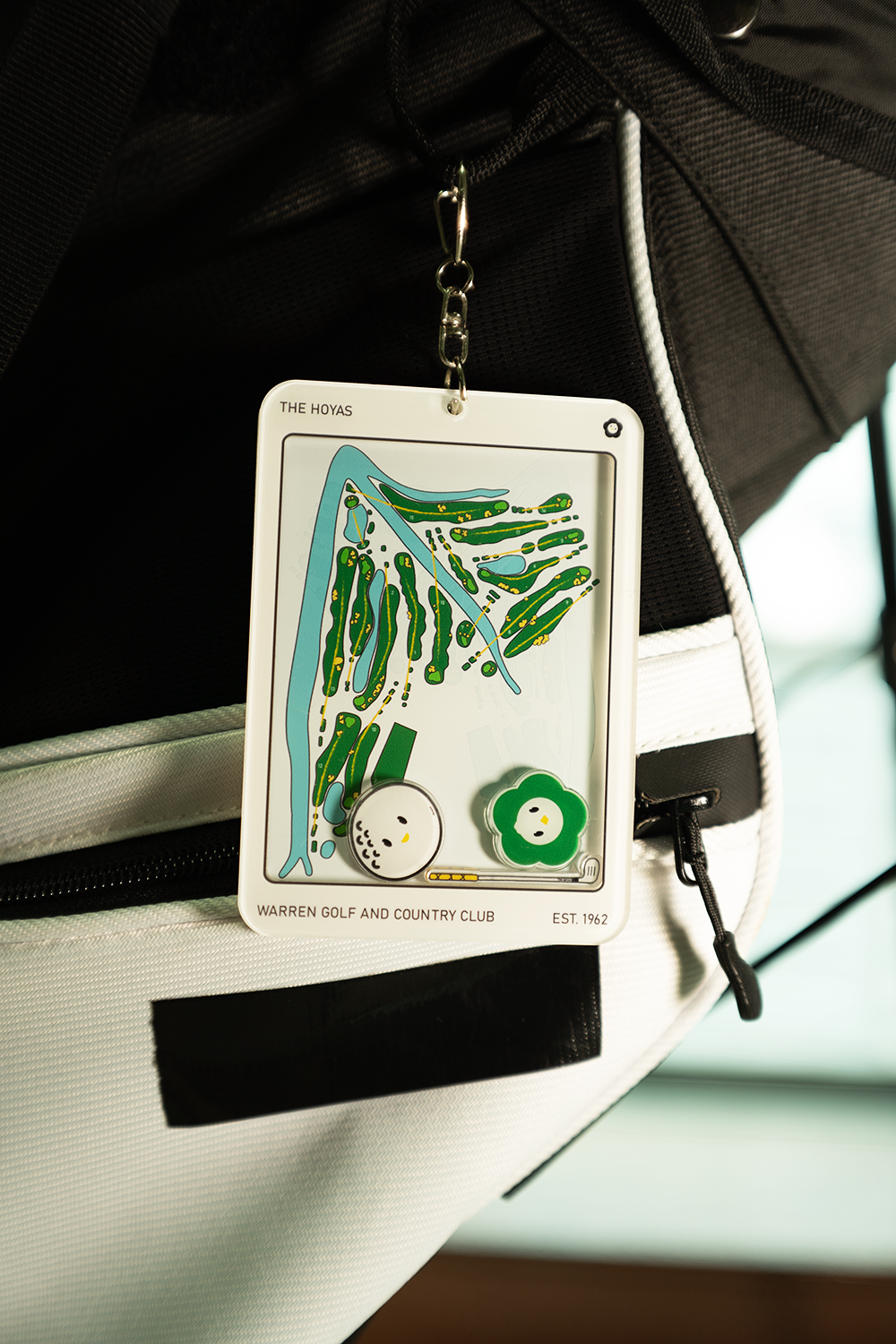 COLLECTION 002 GOLF COURSE KEYCHAIN